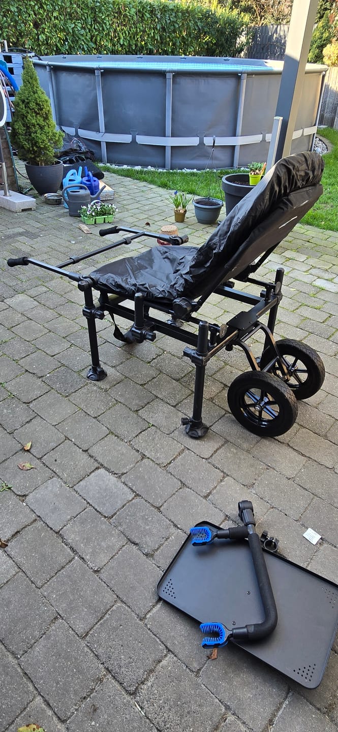 Customer photo review of ABSOLUTE 36 FEEDER CHAIR WHEEL KIT
