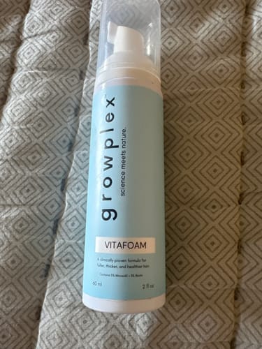 Customer photo review of VITAFOAM ™ Hair Growth Formula