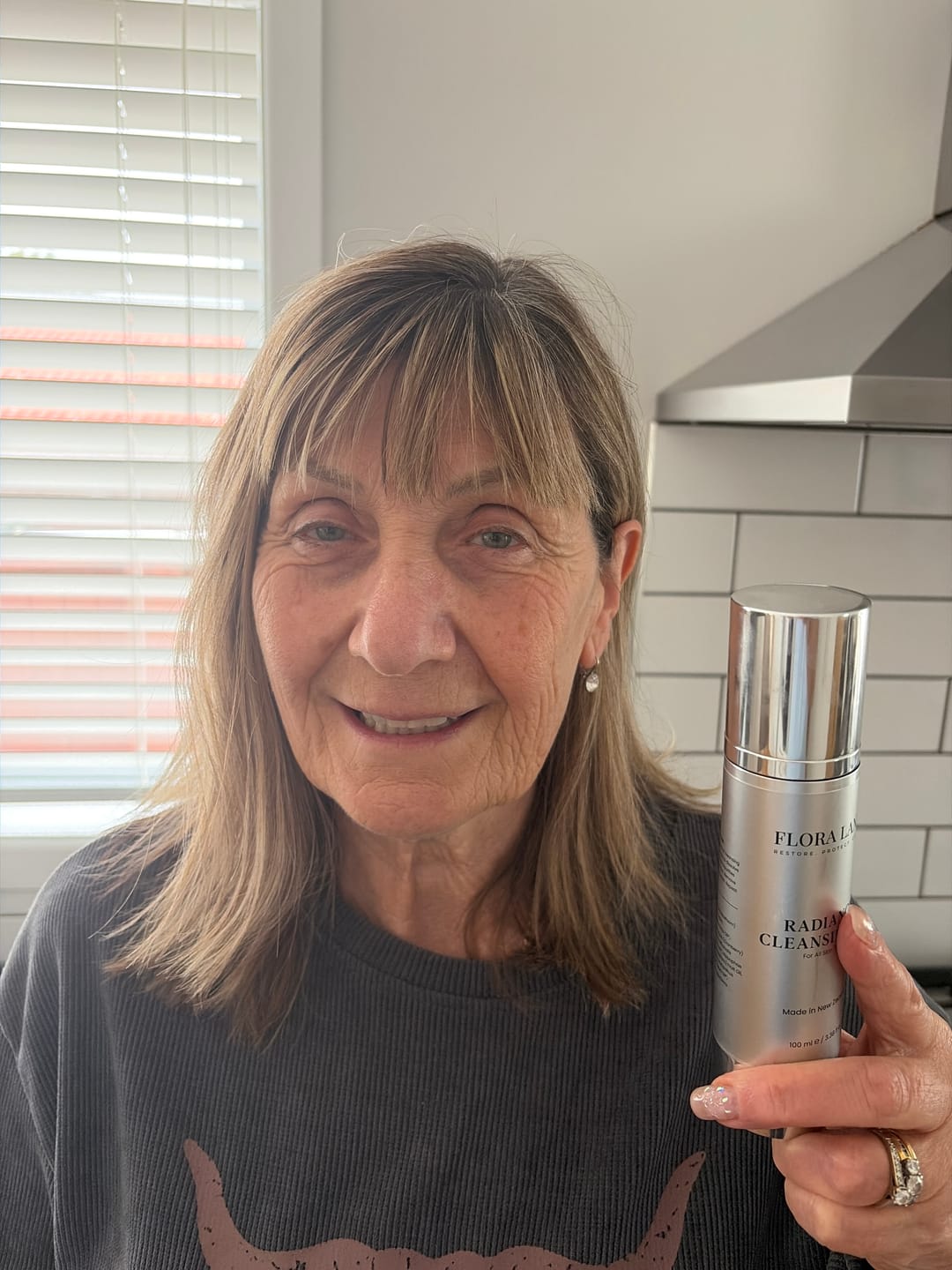 Customer photo review of Radiance Cleansing Oil