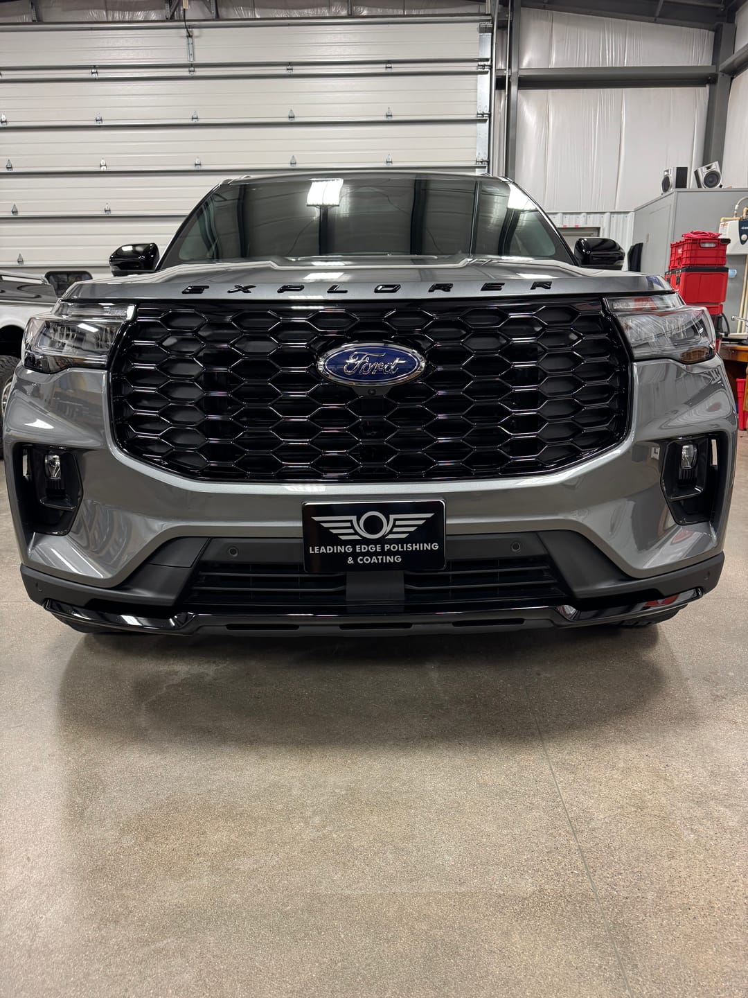 Customer photo review of Create Your Own Custom Magnetic License Plate Cover