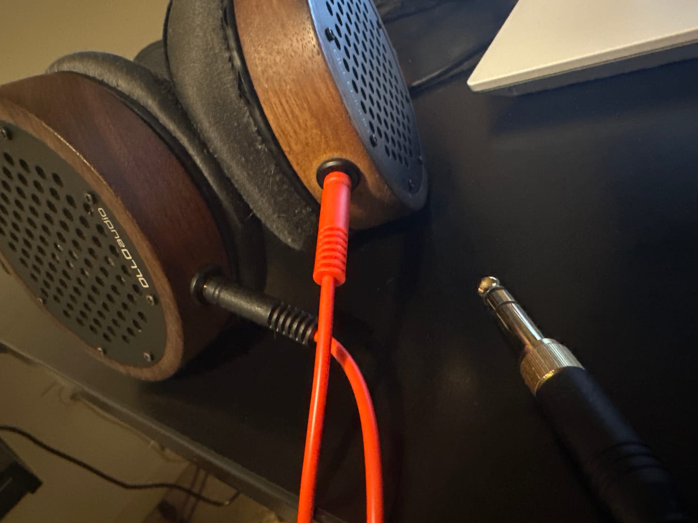 Customer photo review of Replacement cable for OLLO Audio headphones