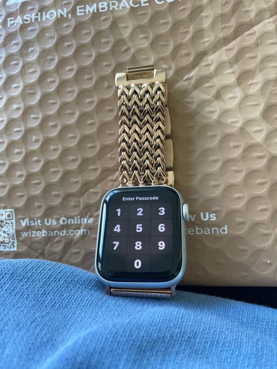 Customer photo review of Nova Stainless Band
