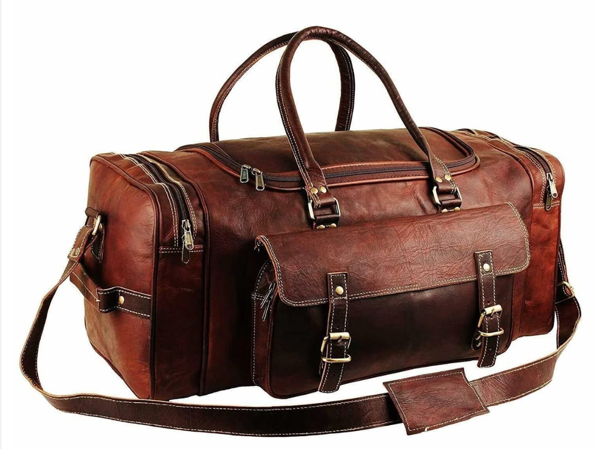 Customer photo review of Traveler Weekender Duffle Bag