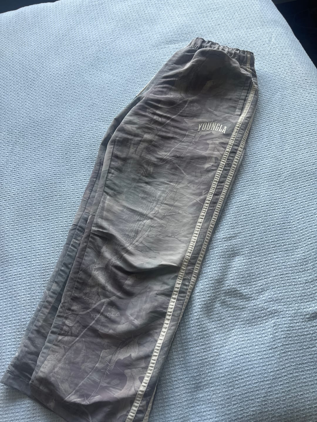 Customer photo review of 249 - Camo Flagship Track Pants