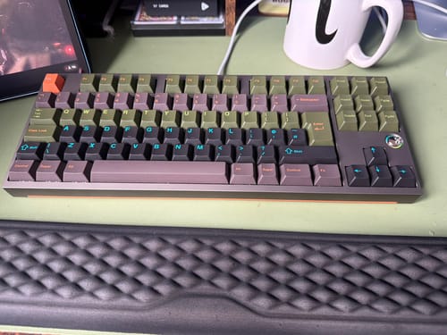 Customer photo review of Keykobo - Komodo ABS Double‑Shot Keycap Set