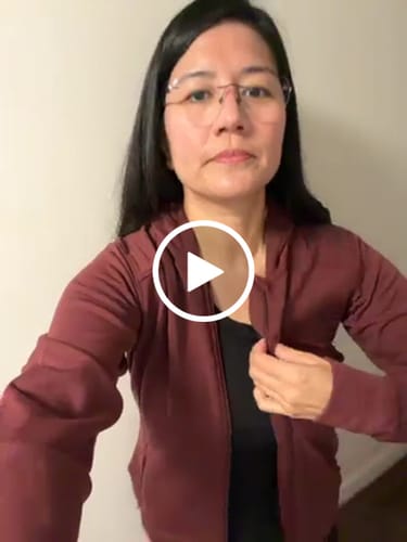 Customer video review of Darby Zip Up Hoodie • Final Sale - Toasted Garnet