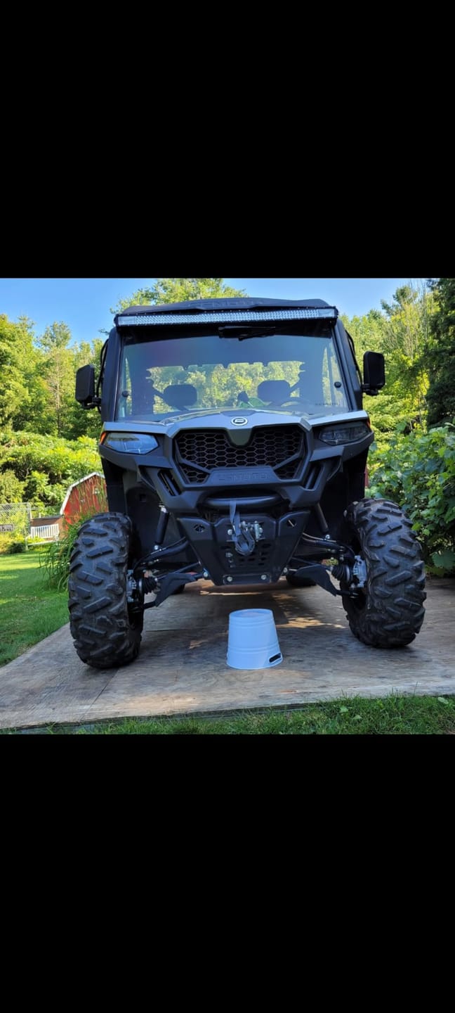 Customer photo review of UTV Hand Operated Manual Windshield Wiper Kit