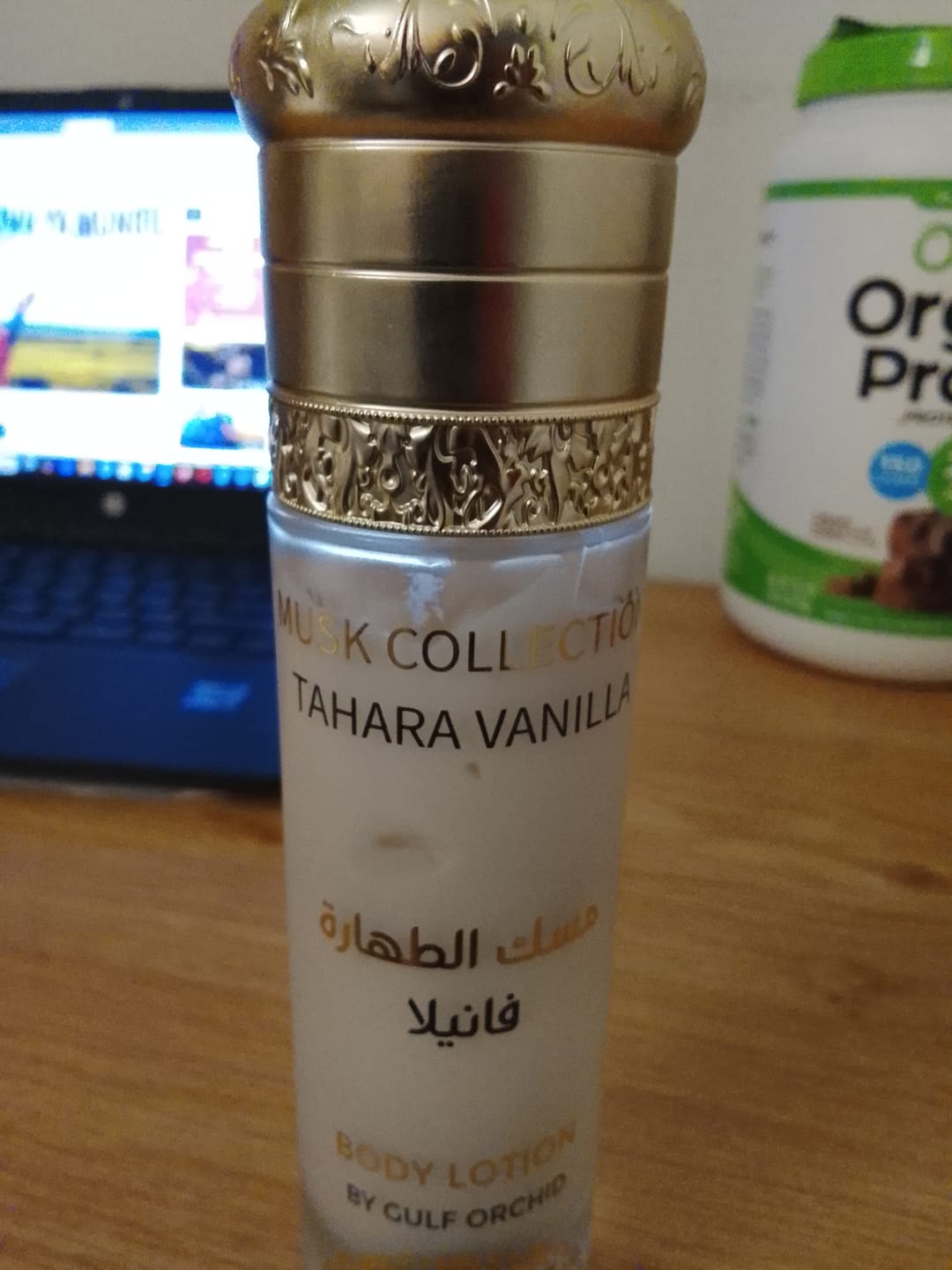Customer photo review of TAHARA VANILLA MUSK LOTION