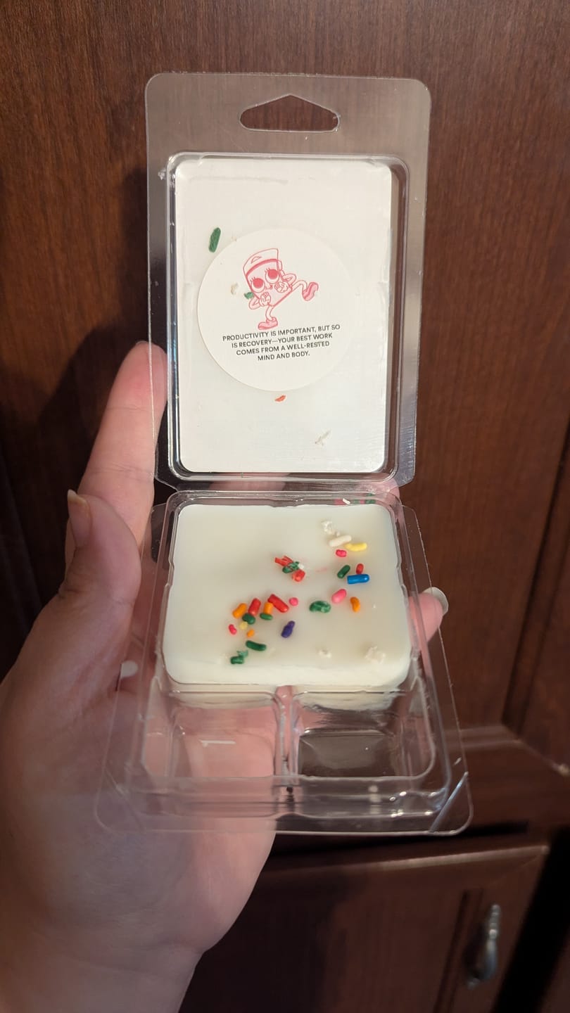 Customer photo review of Frootie Loopers Wax Melts
