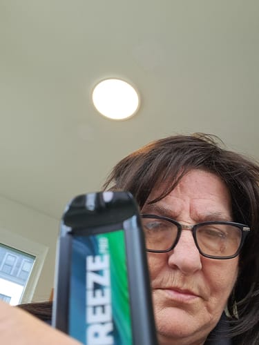 Customer photo review of Breeze Pro Disposable Vape