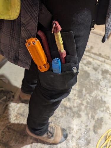 Customer photo review of FX-1 Slim Pro Pants Blackout