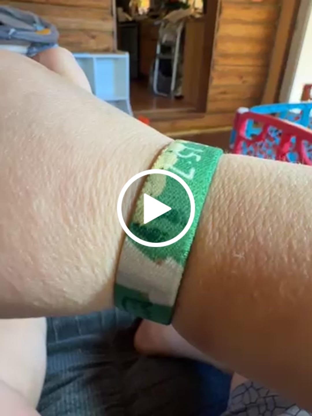Customer video review of THE 99 SHEEP WRISTBAND