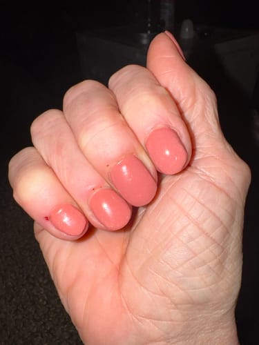 Customer photo review of Glowdip Allt-i-ett Manikyrset