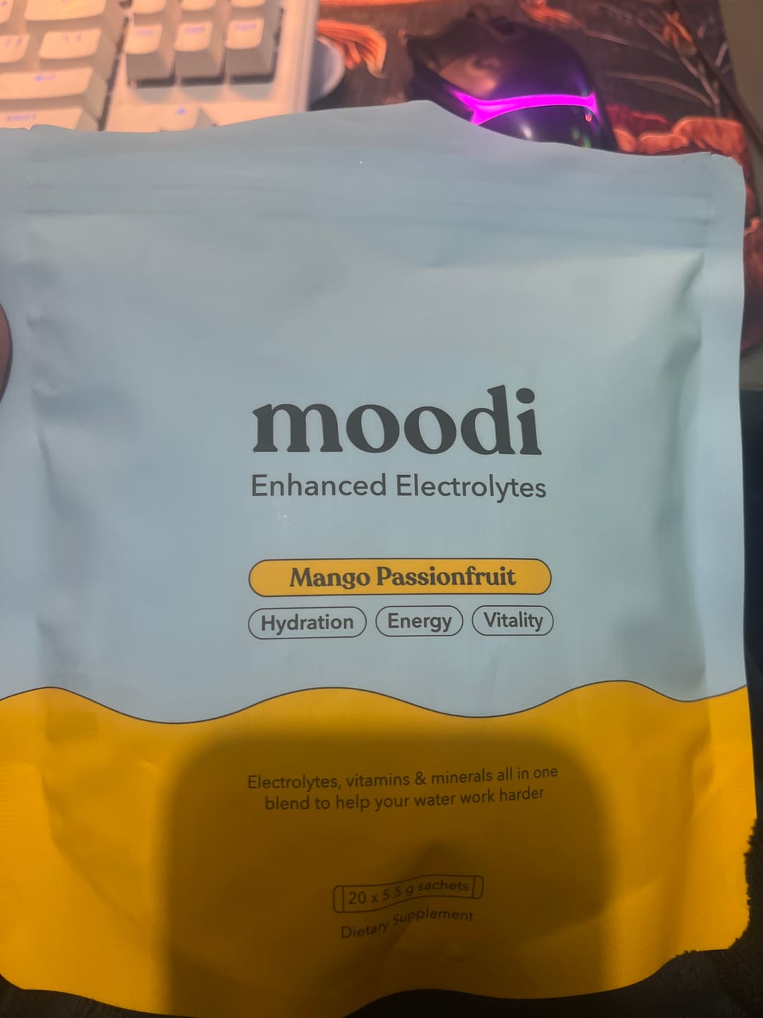 Customer photo review of Mango Passionfruit