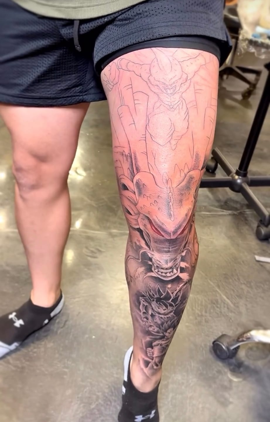 Customer photo review of Signature Tattoo Numbing Cream 5 TUBE