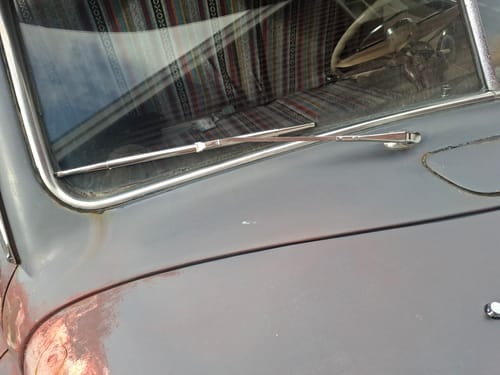 Customer photo review of 5.8mm Stainless Steel Right Park 11" Windscreen Wiper Arm 13.5mm Spline