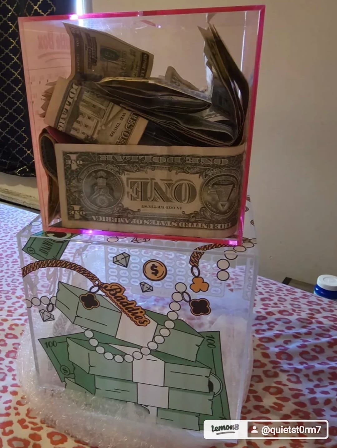 Customer photo review of 10K Unlocked Savings Box