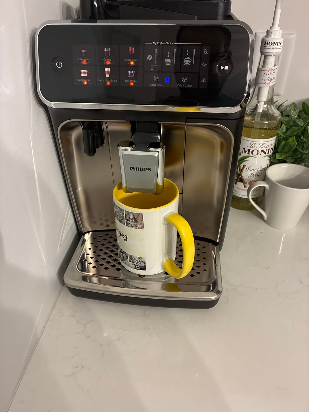Customer photo review of Philips - Series 3300 LatteGo (SilentBrew) EP3347/90