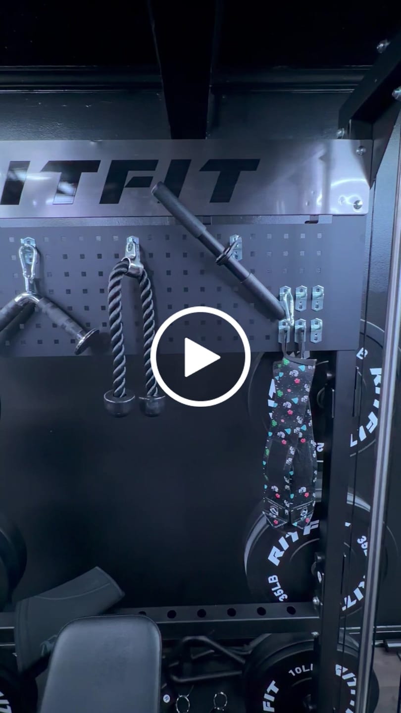 Customer video review of RitFit PBM1 Pegboard Attachment (Only for M1 PRO)