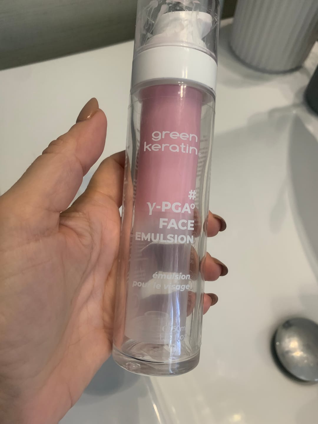Customer photo review of Y-PGA Emulsion pour le visage, Original