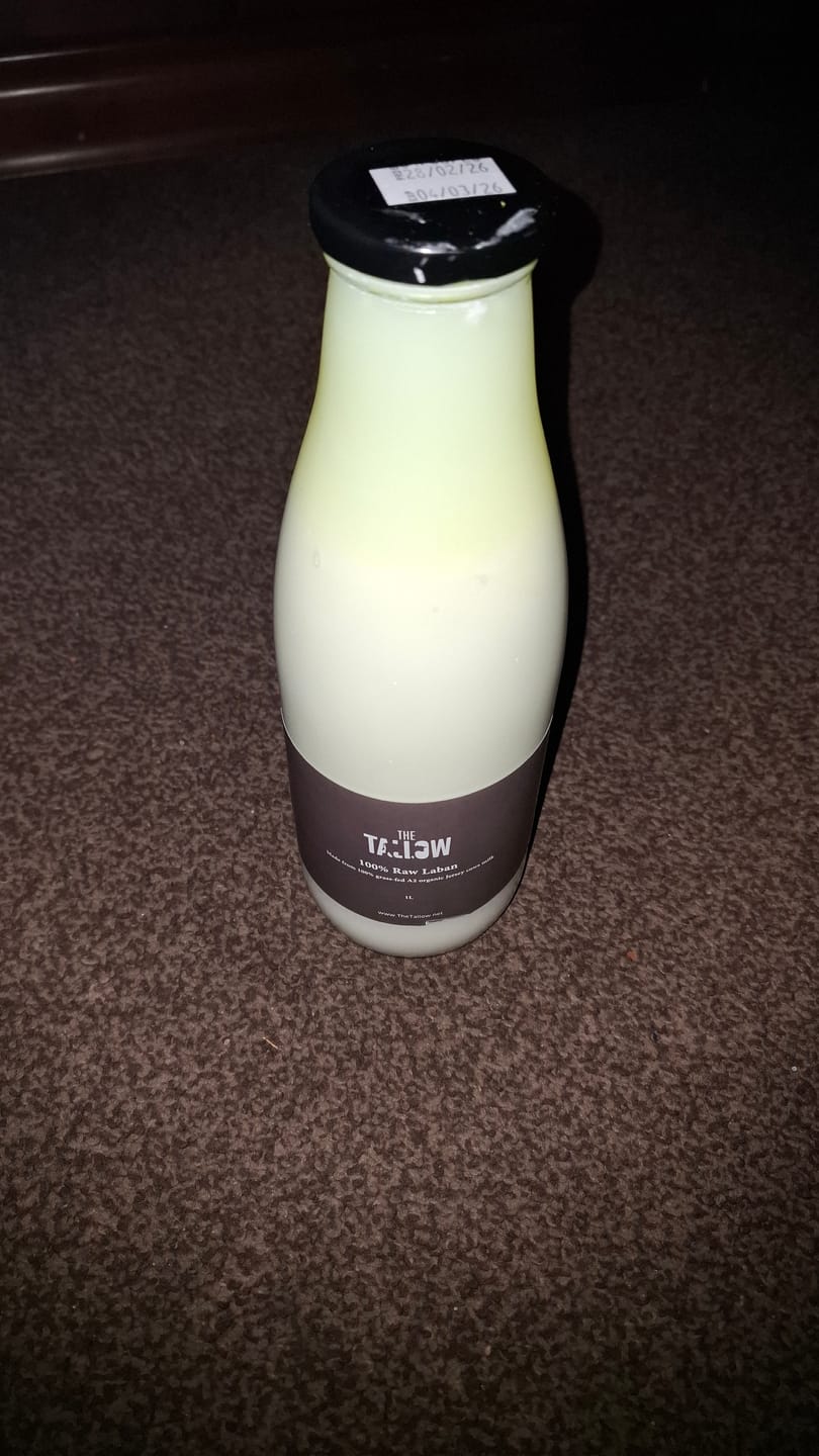 Customer photo review of Raw Cow Milk 2L