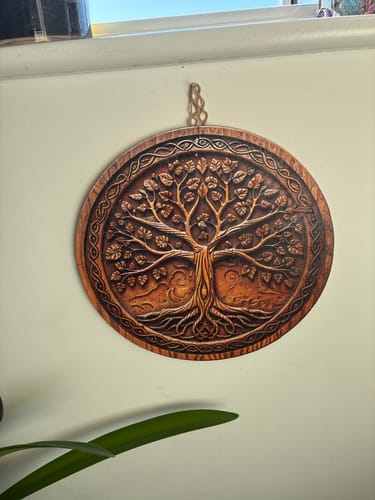 Customer photo review of Tree of Time Wooden Jigsaw Puzzle