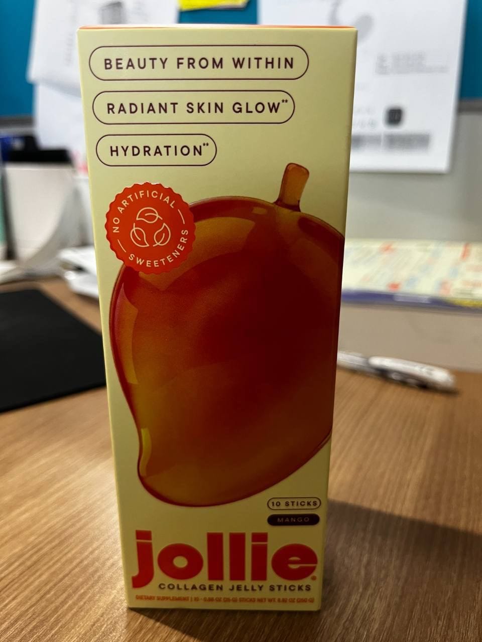Customer photo review of JOLLIE Collagen Jelly Sticks