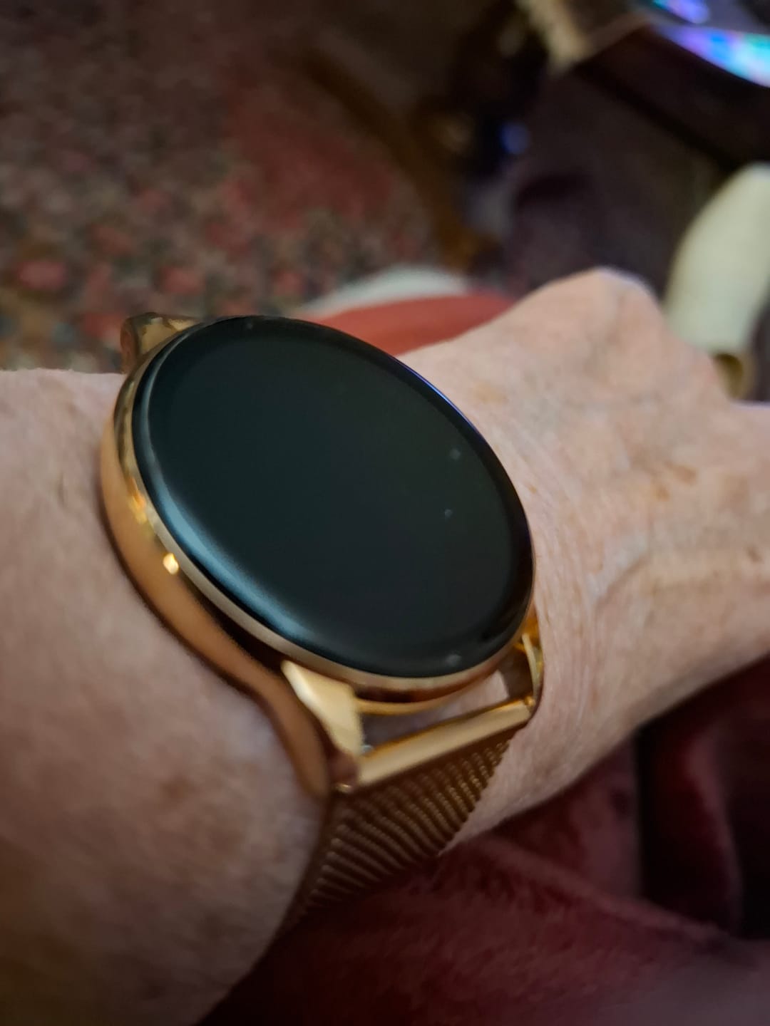 Customer photo review of Siltcon® Auréa Smartwatch Dames Goud