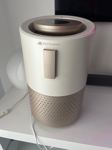 Customer photo review of Pet Air Purifier