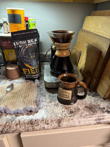 Customer photo review of Fierce™ - Highly Caffeinated Dark Roast