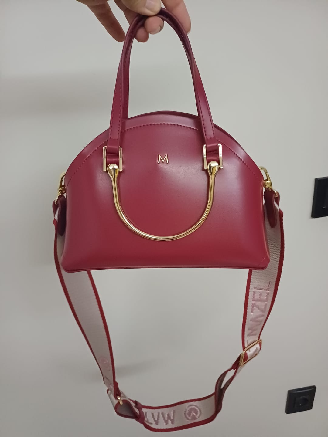 Customer photo review of Matmazel Mini Taya Vişne El ve Omuz Kadın Çantası