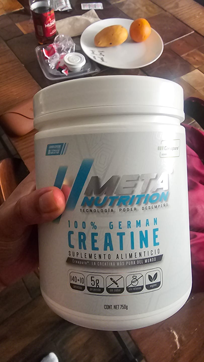 Customer photo review of 100% German Creatine - Made of Creapure®,  140+ 10 servicios GRATIS.