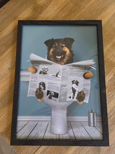 Customer photo review of Belangrijke sessie -  Gepersonaliseerde poster