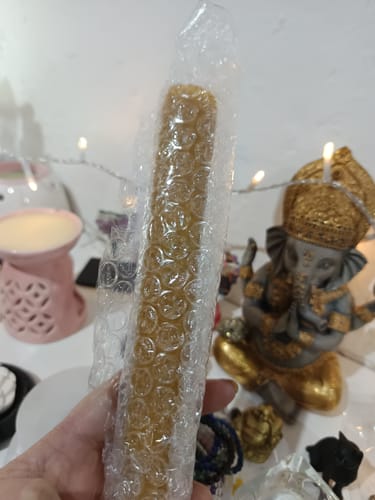 Customer photo review of Vela de Miel 100% Natural