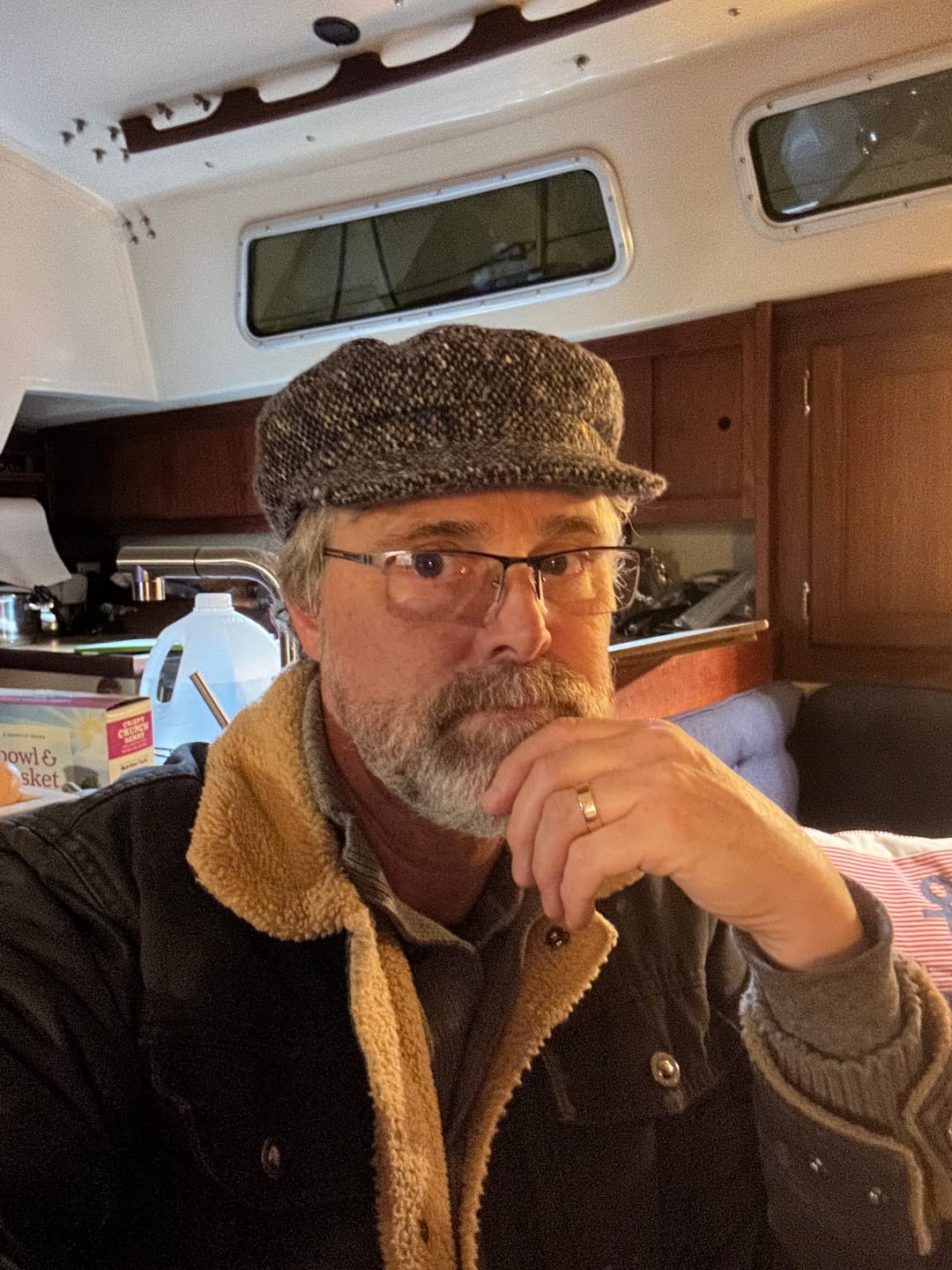 Customer photo review of Fisher Cap Tweed