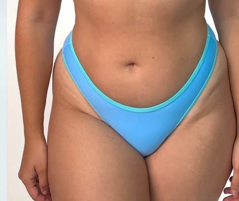 Customer photo review of JESSIE Scarlet Red Classic Bikini Bottoms