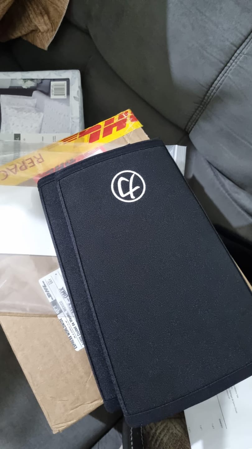 Customer photo review of 7MM Inferno Knee Sleeves - Black