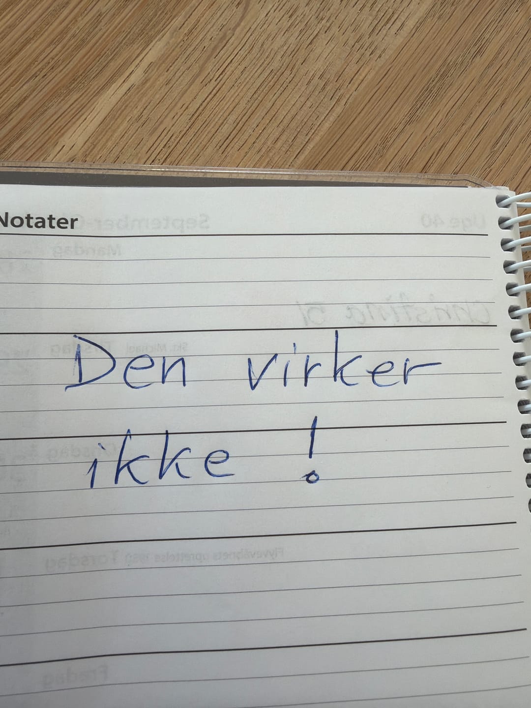Customer photo review of Fjernbetjening