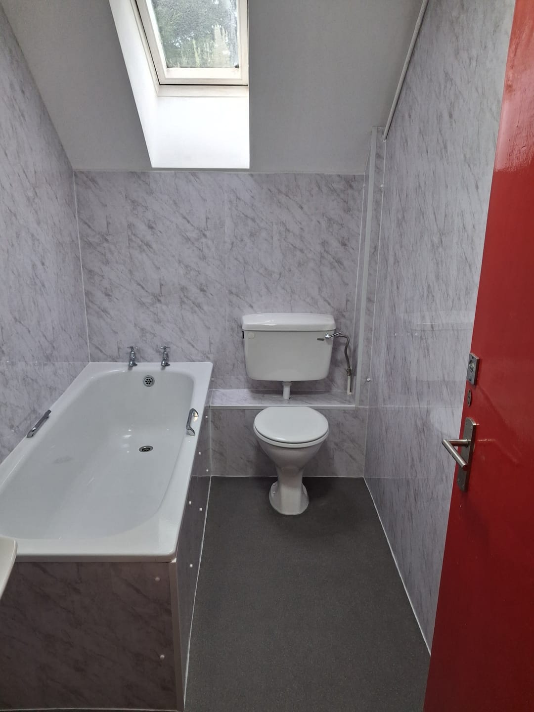 Customer photo review of 8mm Lightning Marble Wall Panel 2.6M