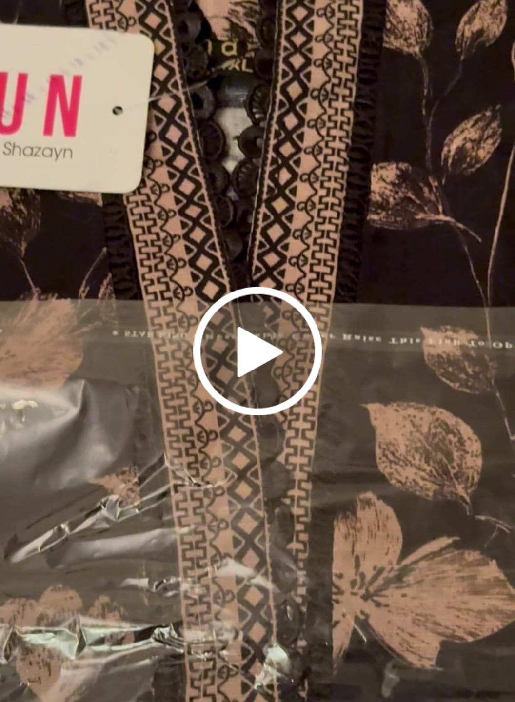 Customer video review of Original Bin Saeed Khaddar  ZT-04