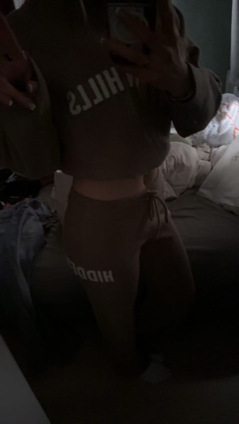 Customer photo review of KNIT SWEATER TAUPE