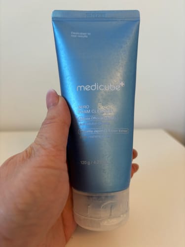 Customer photo review of Dziļi attīrošas putiņas poru sašaurināšanai Medicube Zero Foam Cleanser
