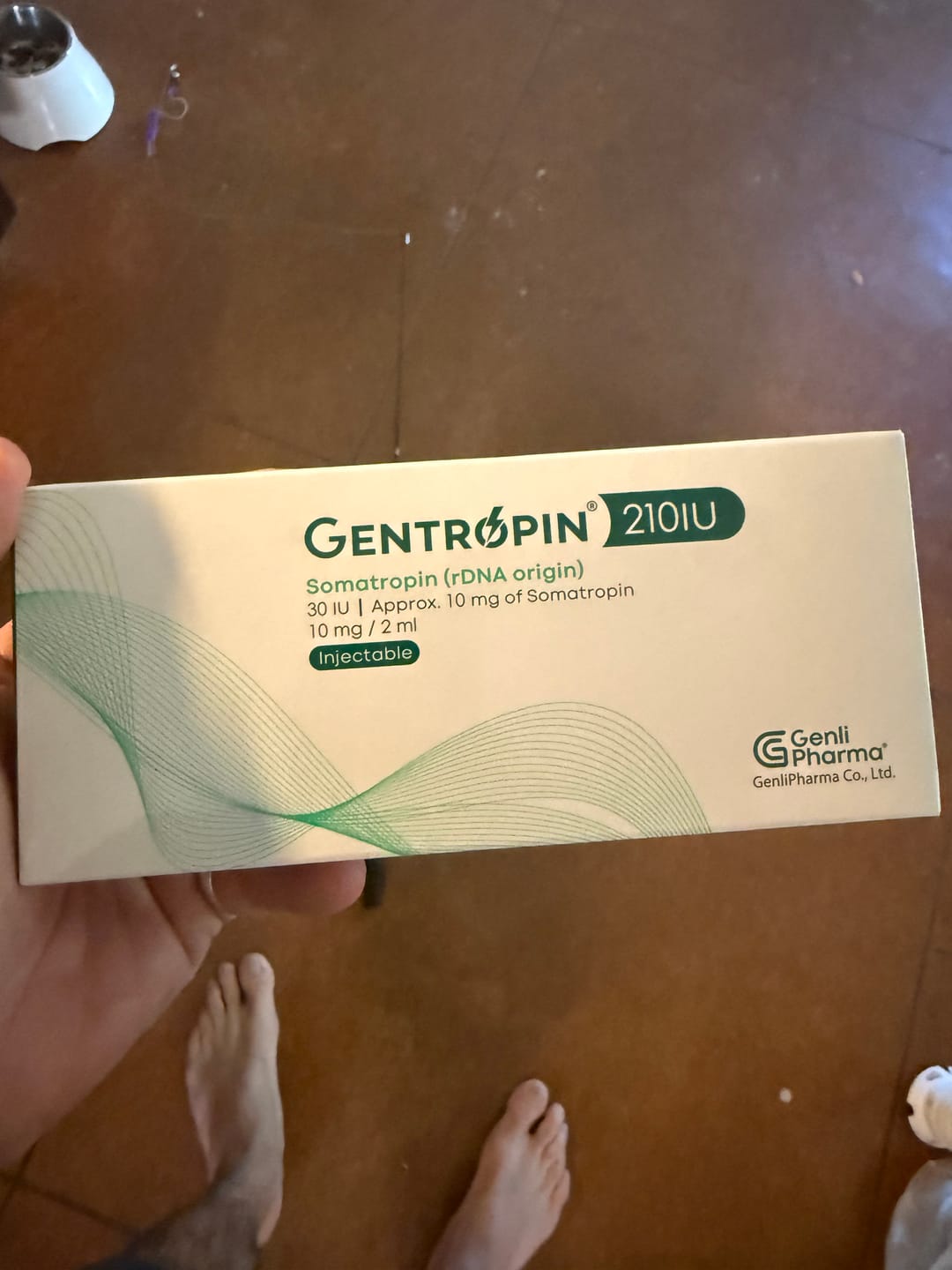 Customer photo review of Gentropin 210 IU