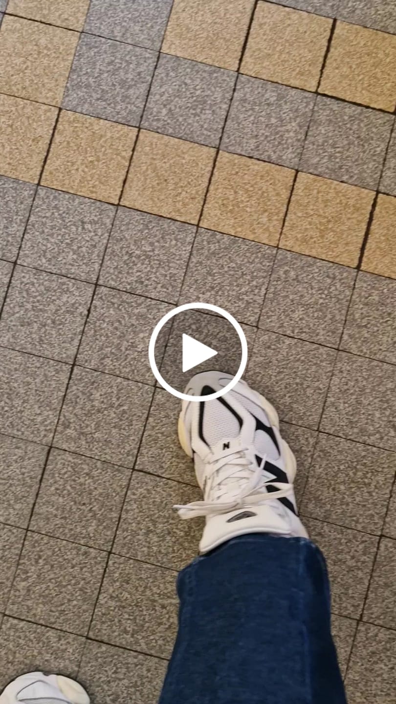 Customer video review of 9060 New Balance White 2025