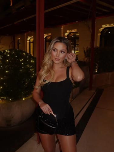 Customer photo review of Milano Mini Dress