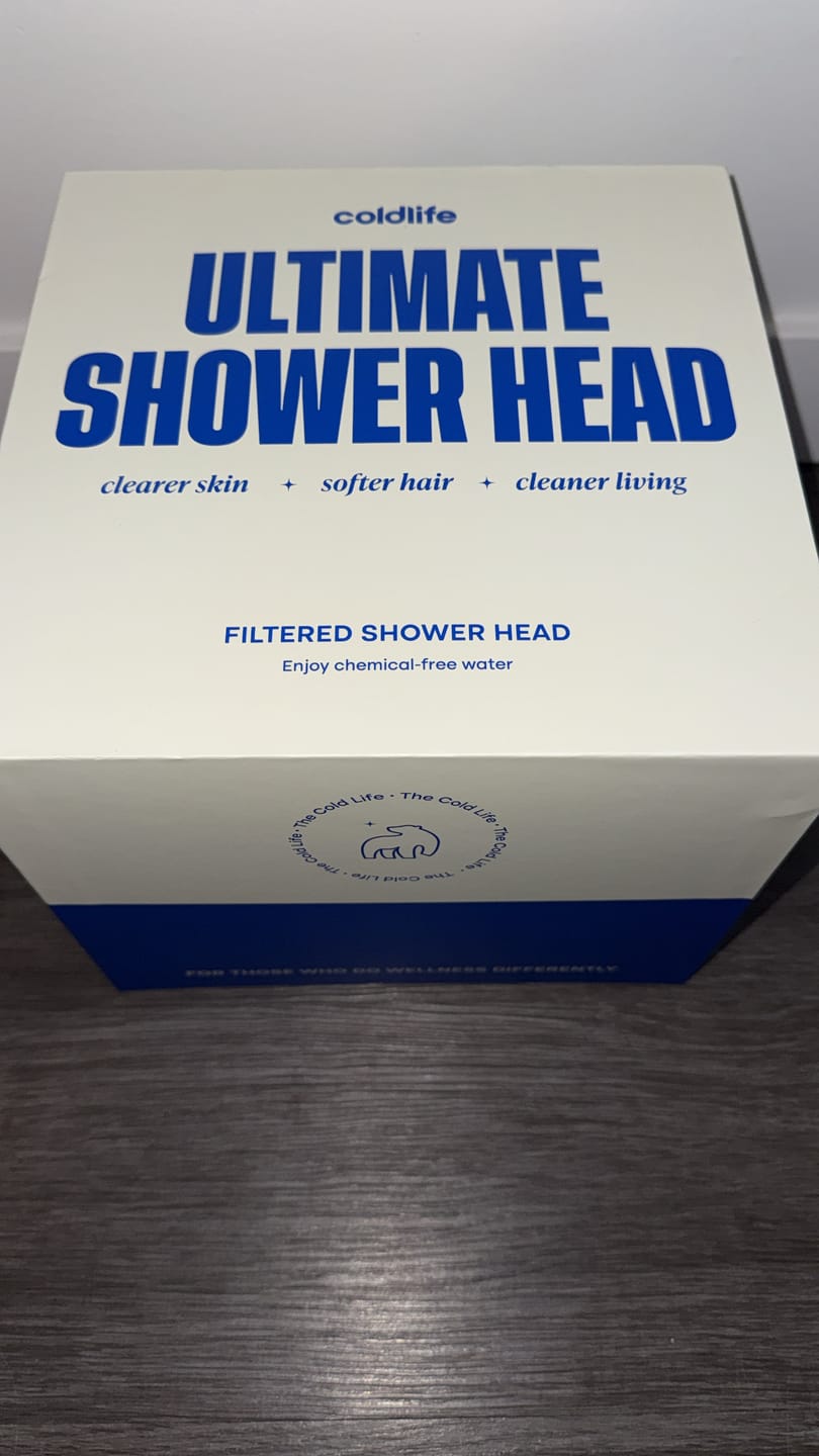 Customer photo review of Ultimate Showerhead
