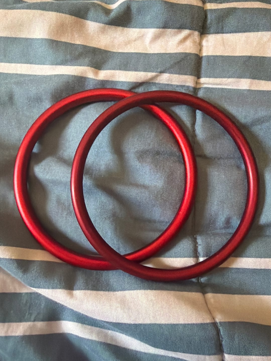 Customer photo review of Large Metal Sling Rings