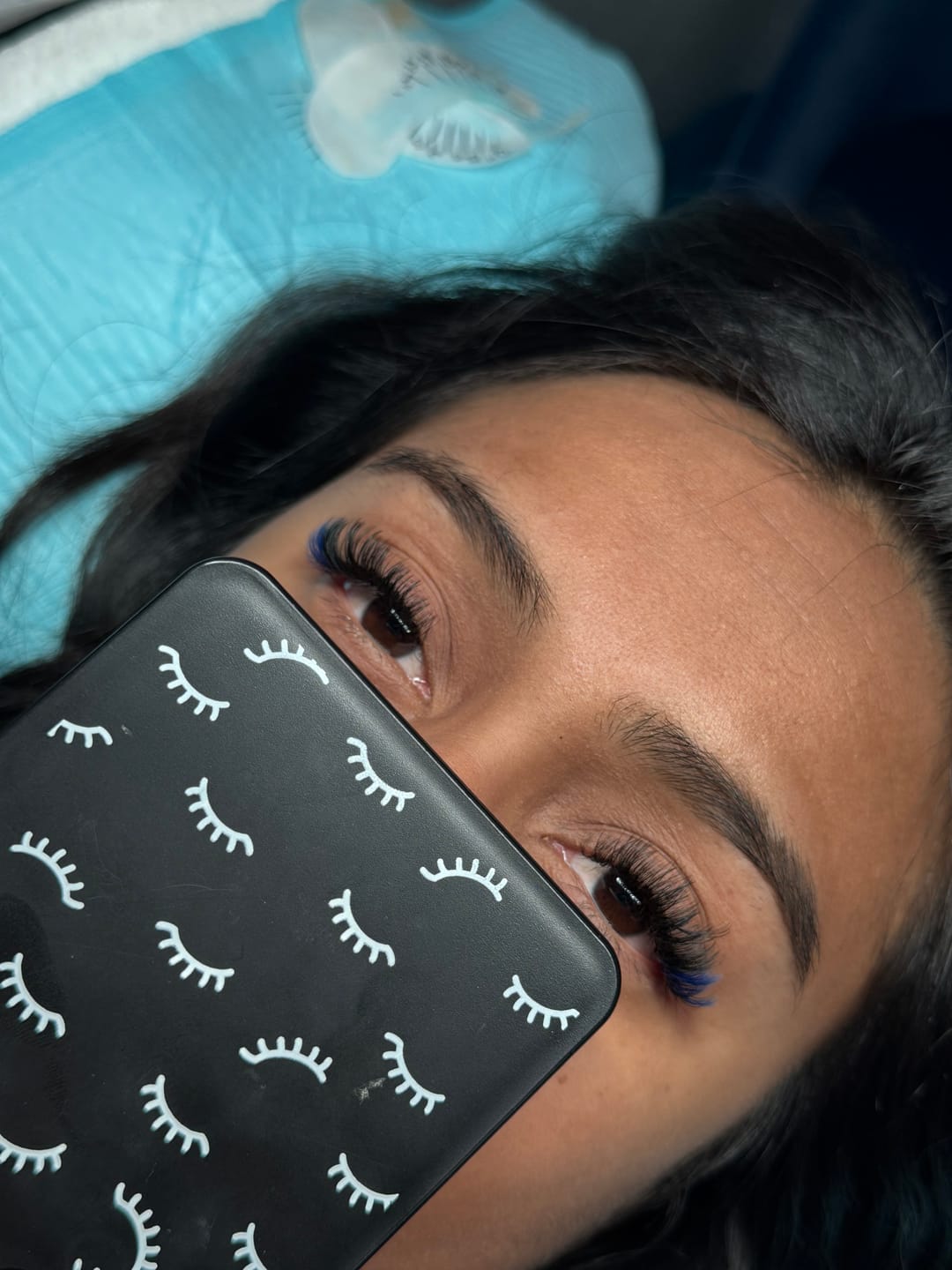 Customer photo review of Blueberry Lash 0.07mm
