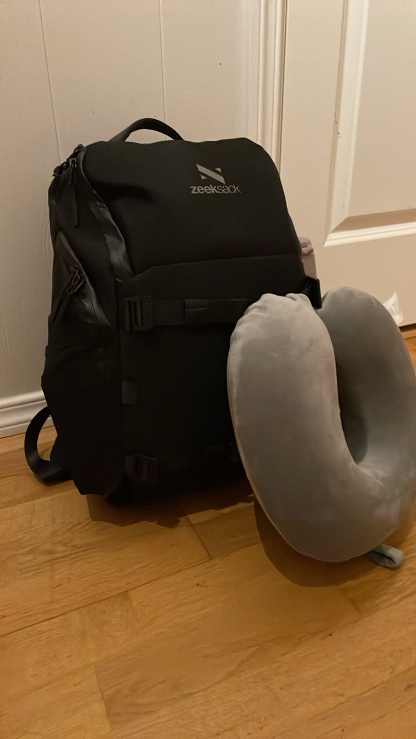 Customer photo review of The Underseat 15L