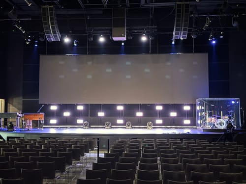 Customer photo review of 500W RGB+W LED Strobe Light Panel